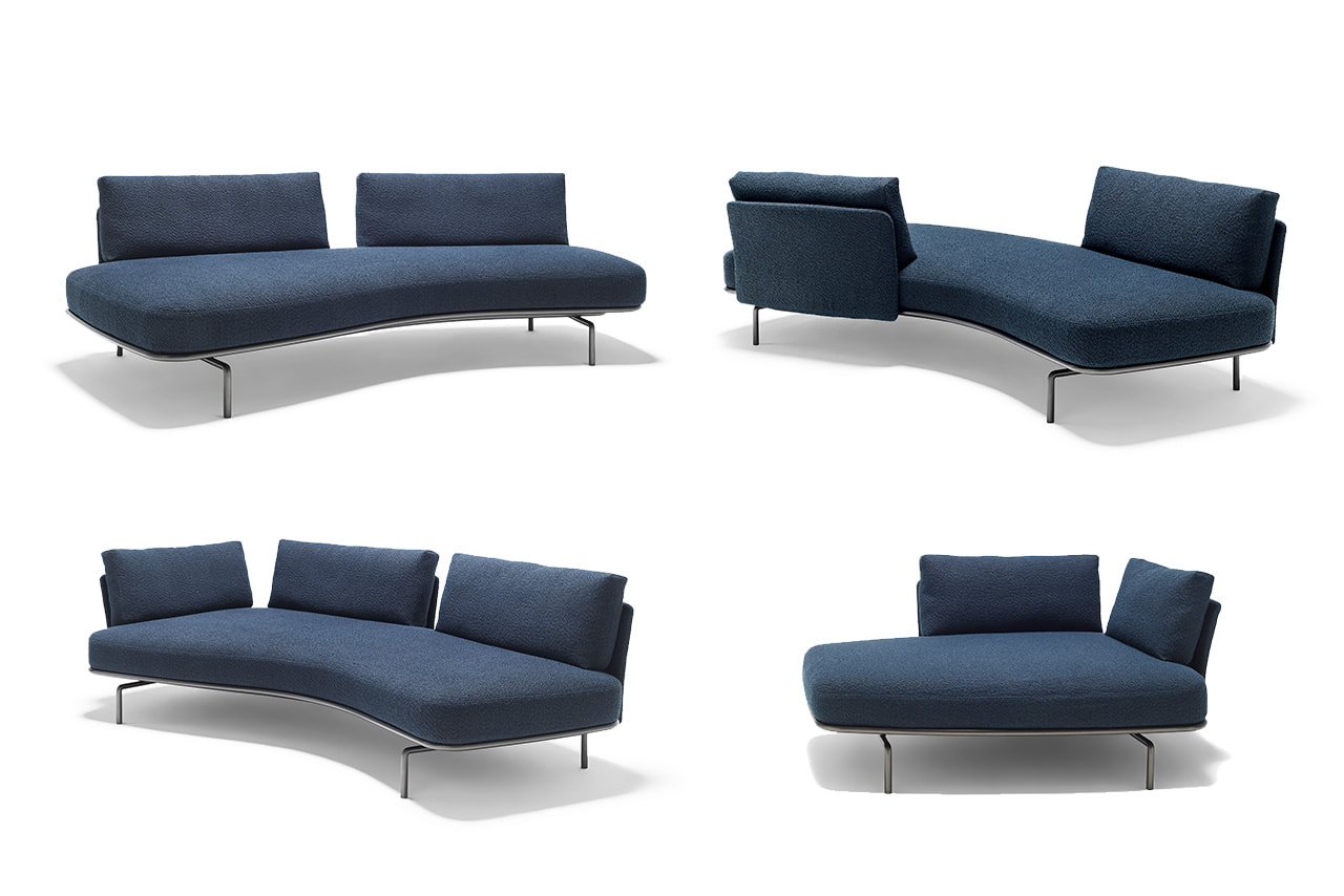 Piero Lissoni Collection Panoramic Sofa