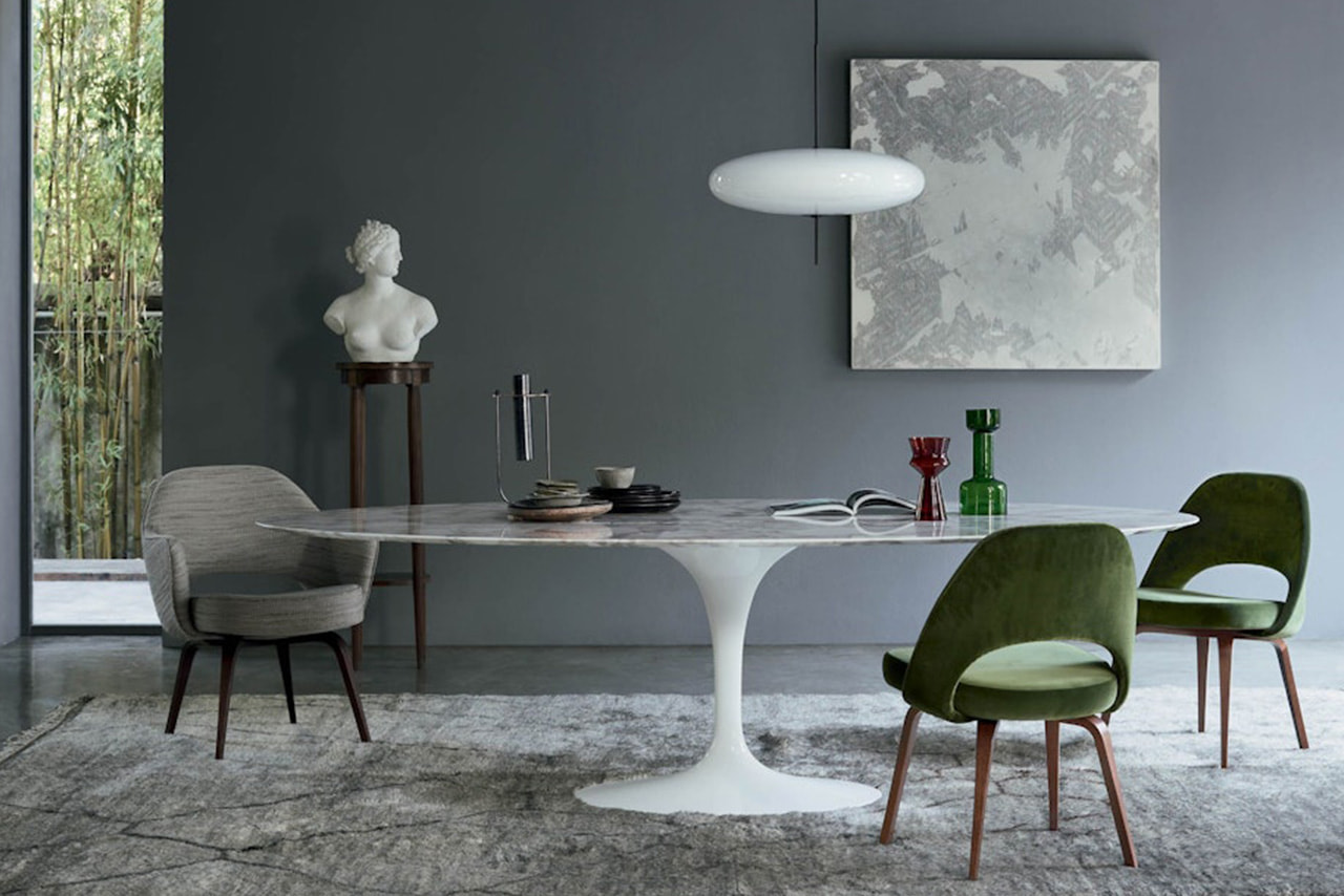 Saarinen Collection Oval Tables（サーリネンオーバル テーブル） 1370mm 164TR
