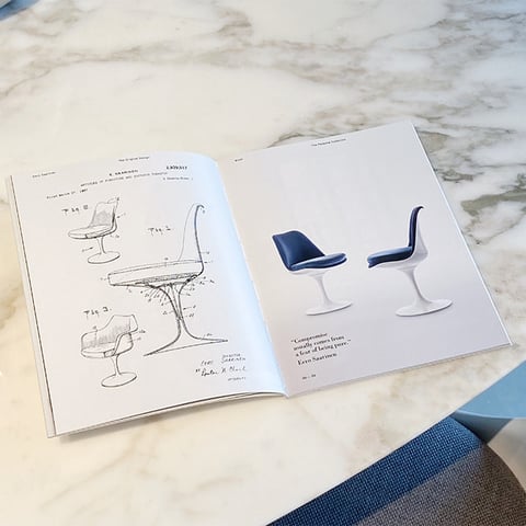 「Eero Saarinen The Original Design」（英・仏・独・伊語併記）Knollオリジナルブック