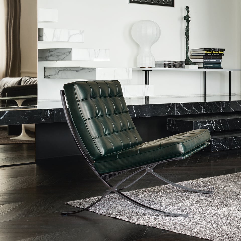 Barcelona chair, Ludwig Mies van der Rohe 1929