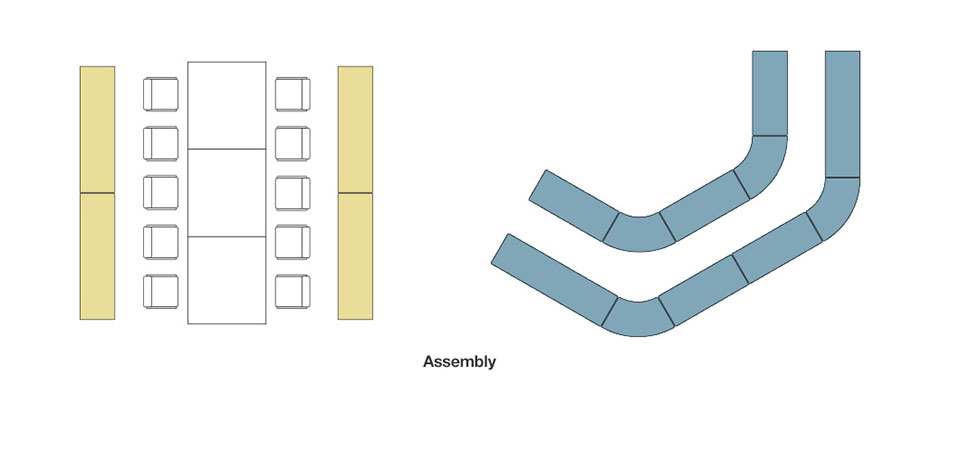 k.lounge 組み合わせ例 Assembly