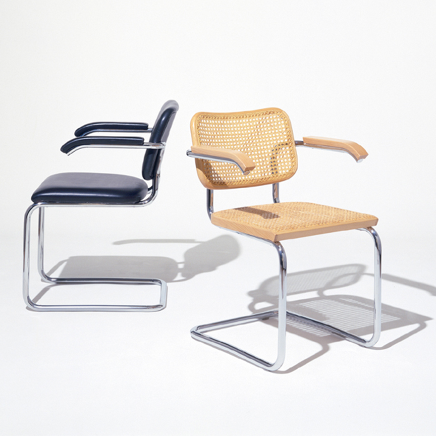 Breuer Collection Cesca Chair with Arms