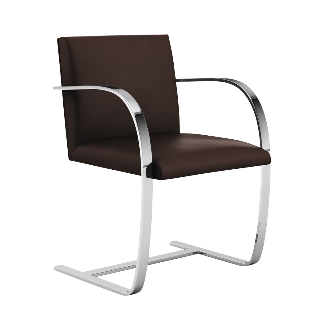 Mies van der Rohe Collection Brno armchair flat bar