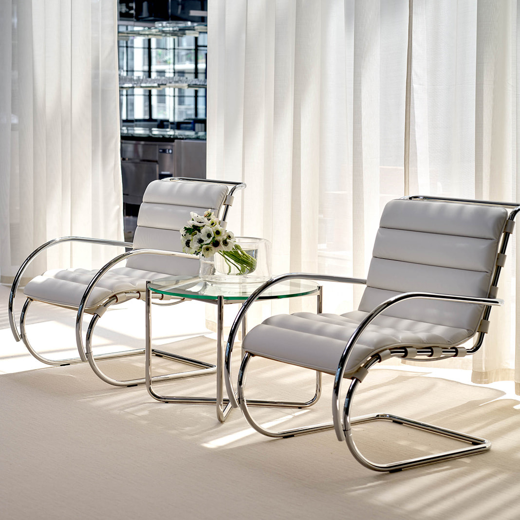 Mies van der Rohe Collection MR Bauhaus 100th Anniversary Edition MR armless chair