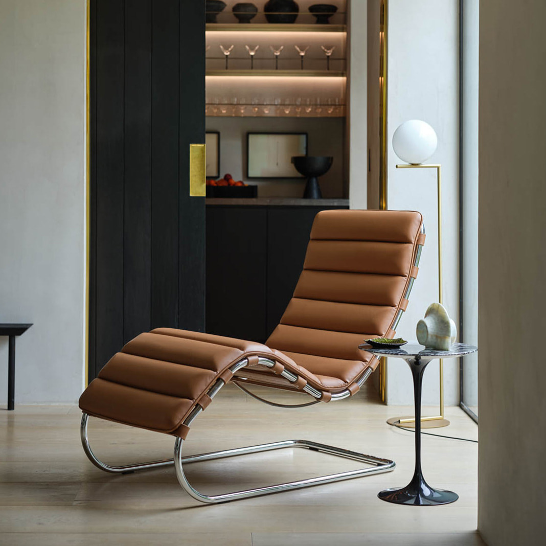 Mies van der Rohe Collection MR Bauhaus 100th Anniversary Edition MR chaise Lounge