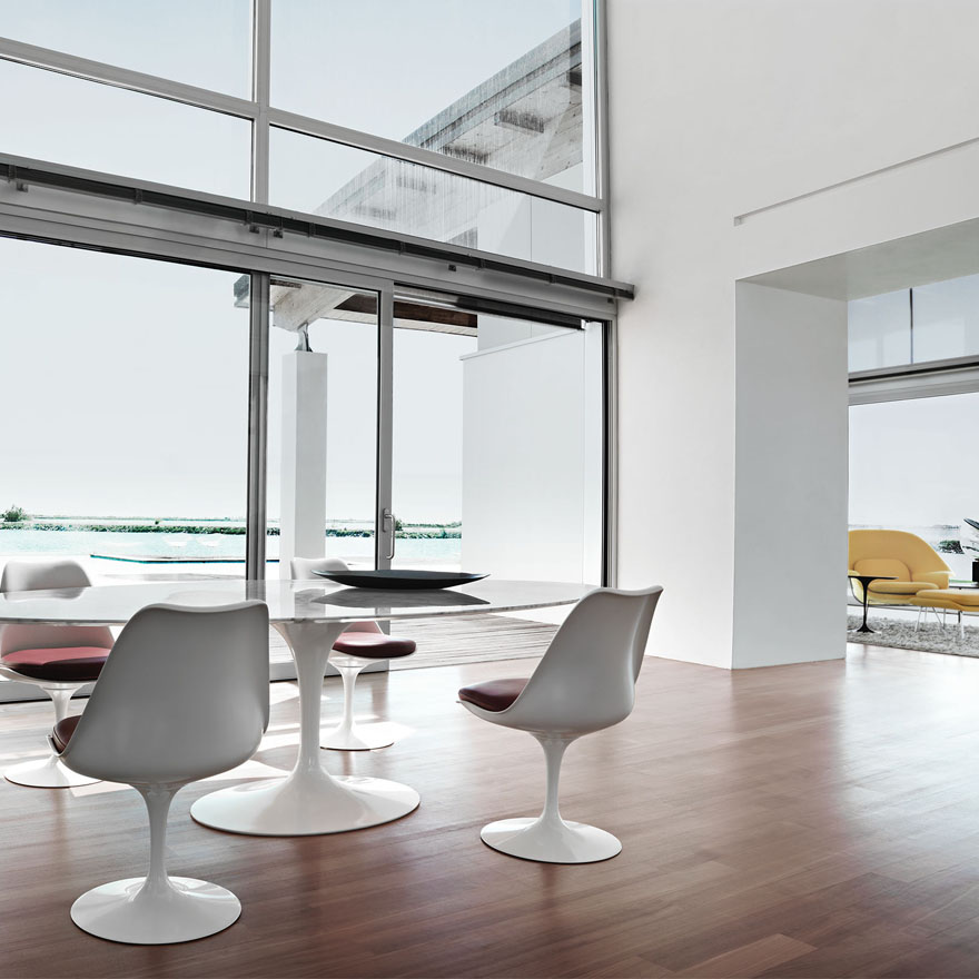 [QuickShip] Saarinen Collection Tulip Chairs - Armless chair