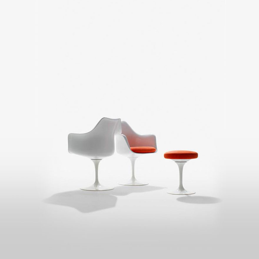 Saarinen Collection Tulip Chairs - Stool