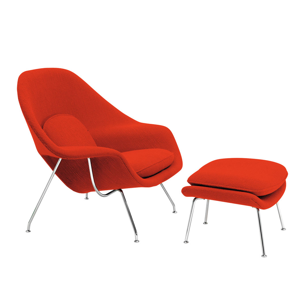 Saarinen Collection Womb Chair and Ottoman | STUDIO | Knoll Japan