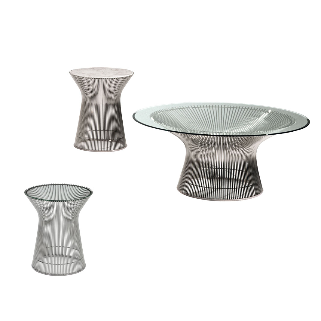 Platner Collection Low Tables
