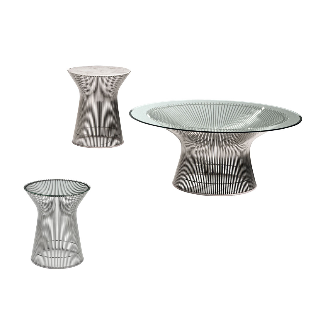 Platner Collection Low Table