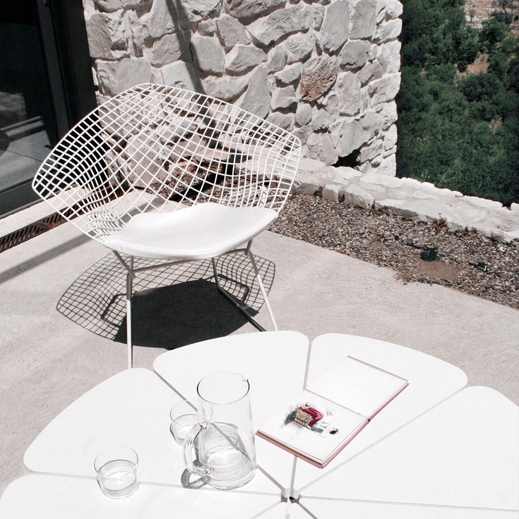 [ Outdoor ] Bertoia Collection Lounge Seating -Diamond Armchair