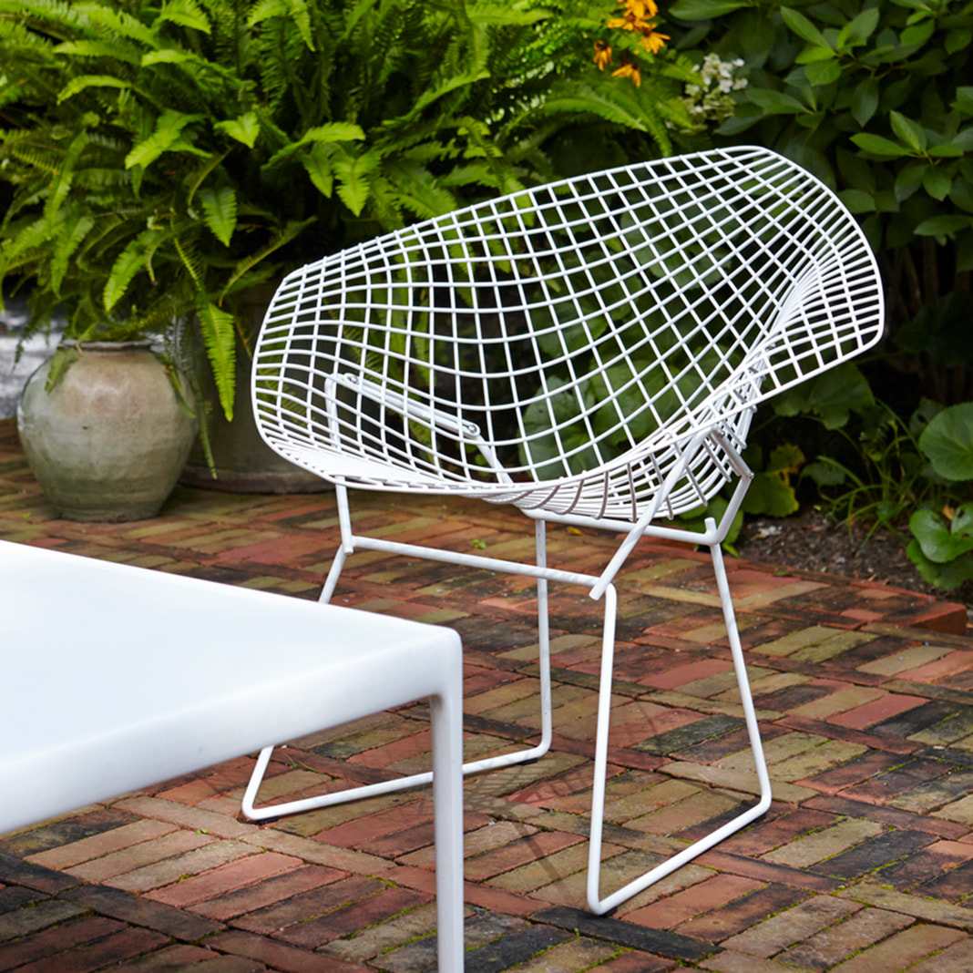 [ Outdoor ] Bertoia Collection Lounge Seating -Diamond Armchair