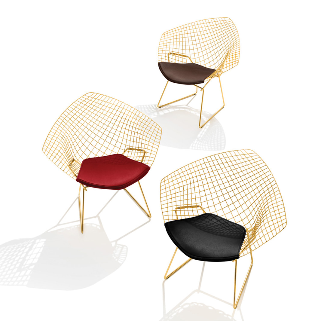 Bertoia Collection Lounge Seating -Diamond Armchair-