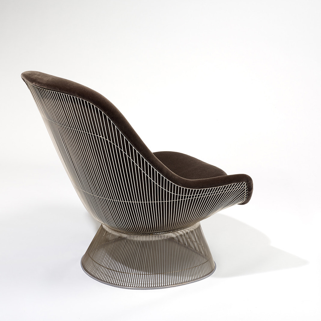 Platner Collection Easy chair and Ottoman