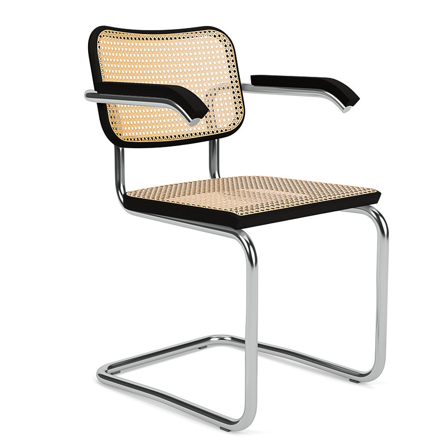 Breuer Collection Cesca Chair with Arms