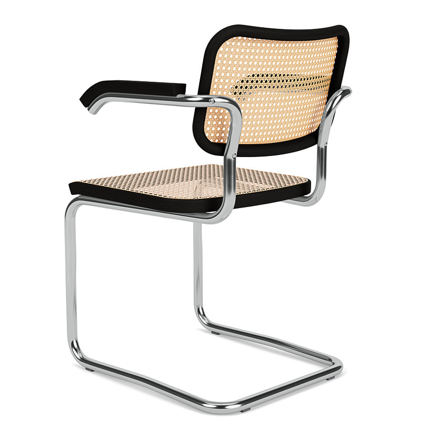 Breuer Collection Cesca Chair with Arms   STUDIO   Knoll Japan