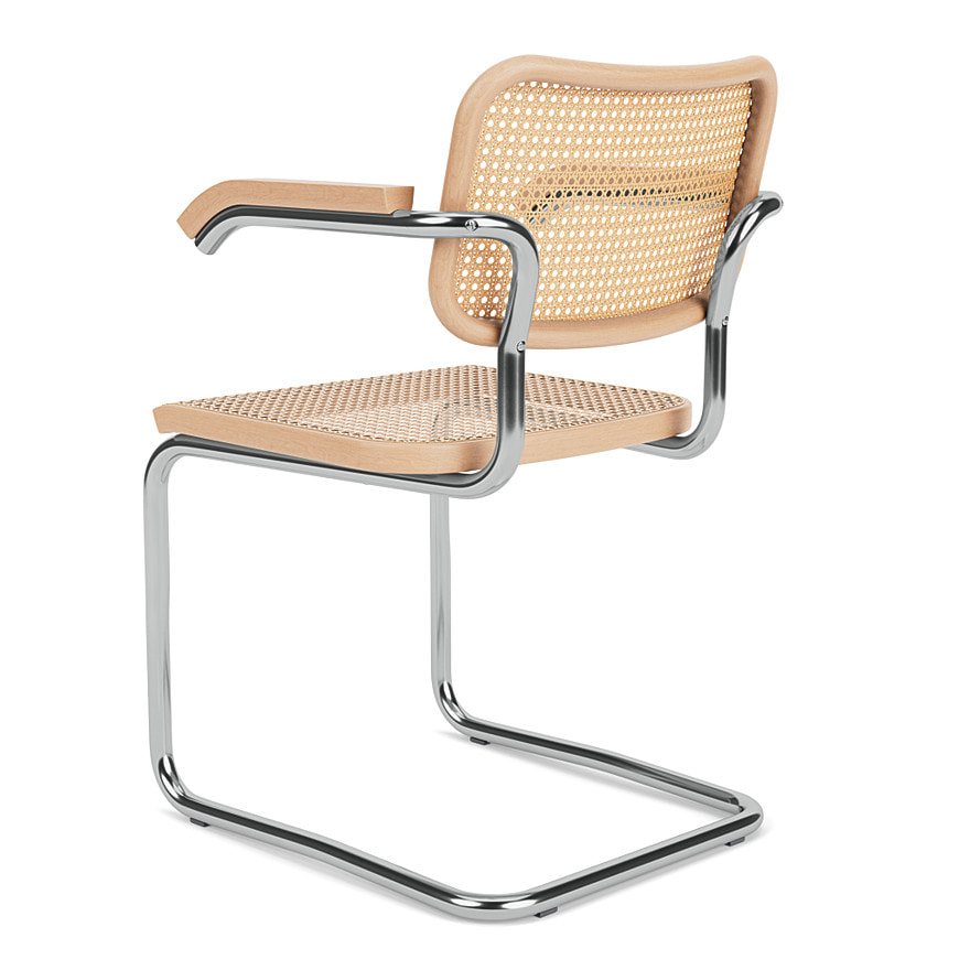 Breuer Collection Cesca Chair with Arms