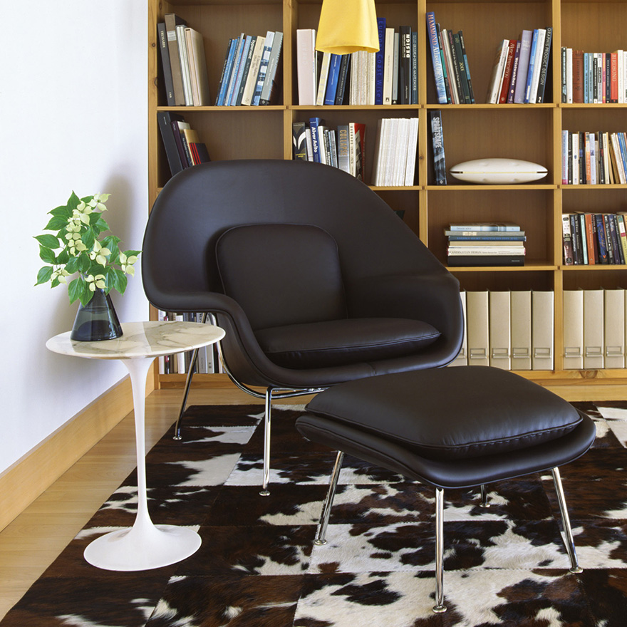 Saarinen Collection Womb Chair and Ottoman | STUDIO | Knoll Japan 