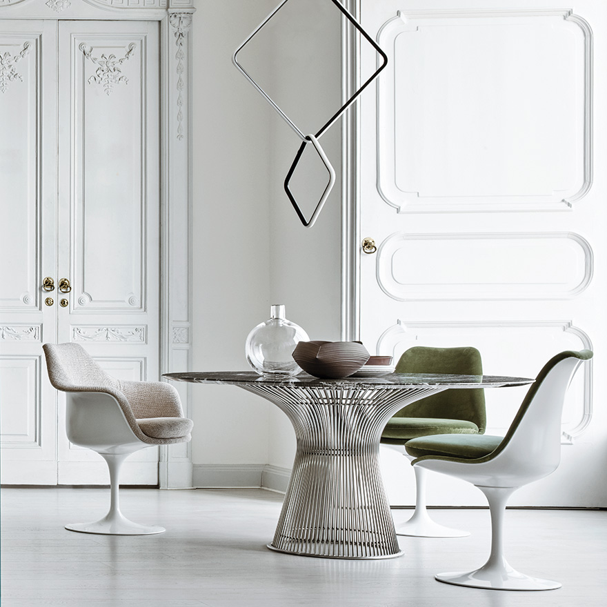 [Quickship] Saarinen Collection Tulip Chairs - Armless chair