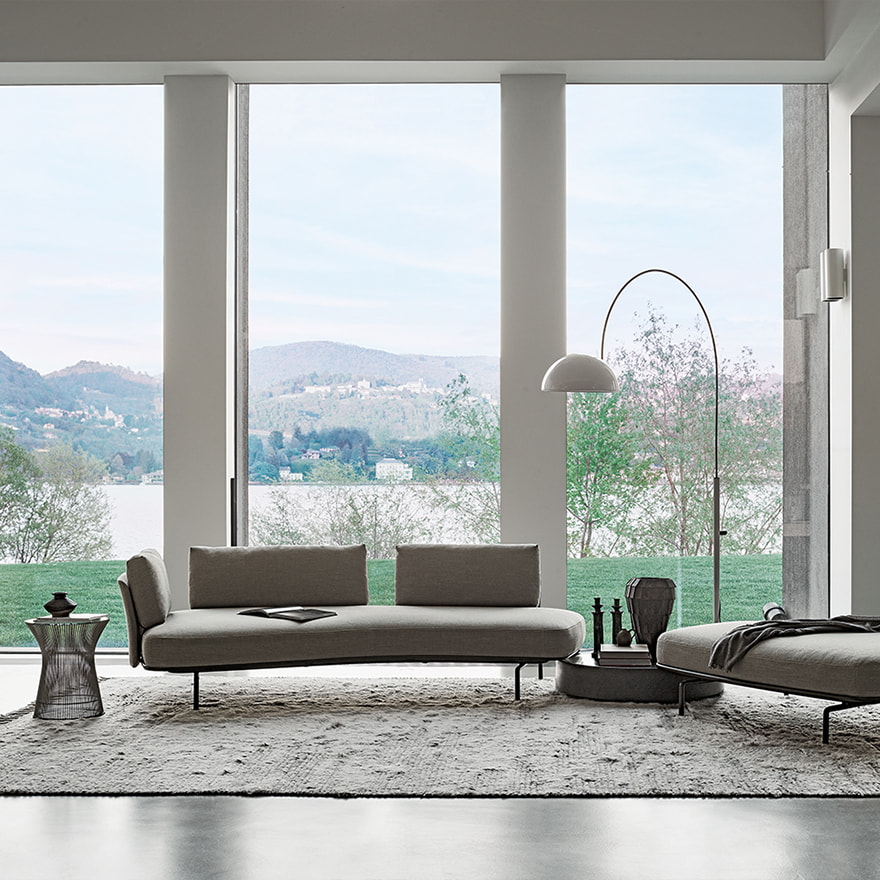 Piero Lissoni Collection Panoramic Sofa