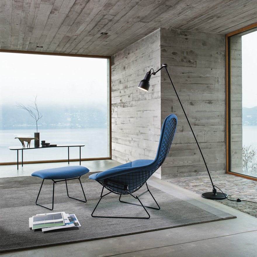 Bertoia Collection Lounge Seating -High back Armchair-