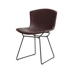 Bertoia Collection Side Chair in cowhide