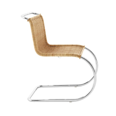 Mies van der Rohe Collection MR chair without Arms - Rattan