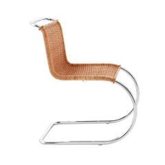 Mies van der Rohe Collection MR chair without Arms - Rattan