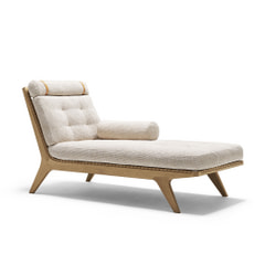 Citterio Collection Klismos Chaise Loungue