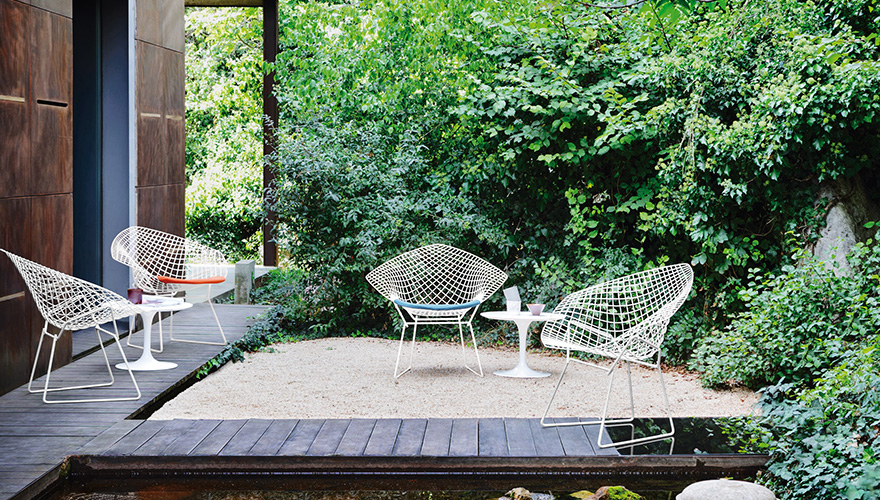 Bertoia Collection Lounge Seating -Diamond Armchair- Outdoor